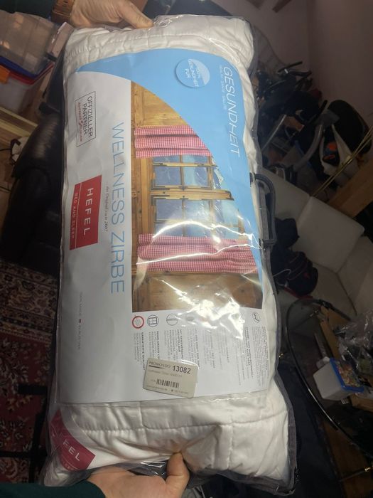 Poduszka 40x80 nowa wygodna hefel wellness zirbe