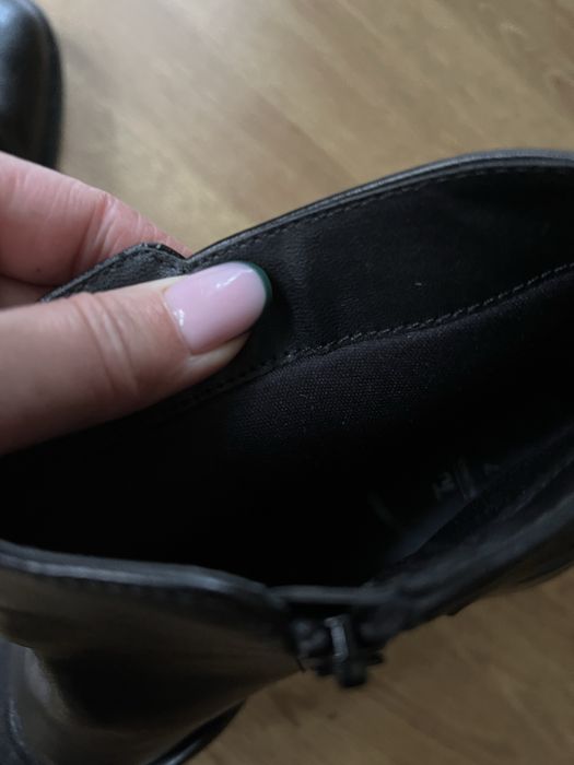 Buty botki damskie skorzane Tu roz.41