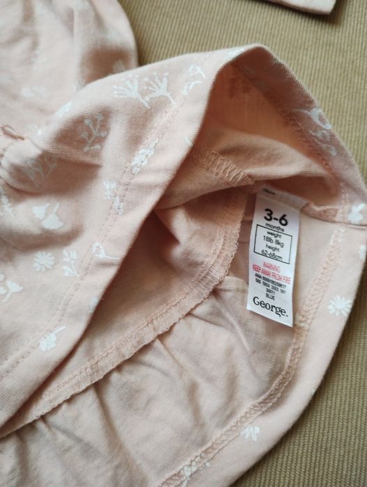 Sukienka dziewczęca bawełniana r 68 George