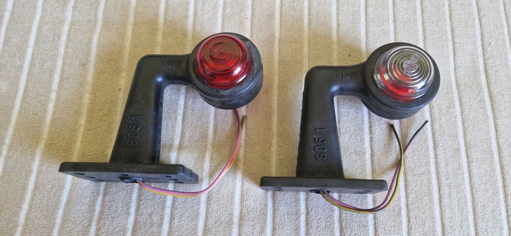 Lampy obrysowe boczne