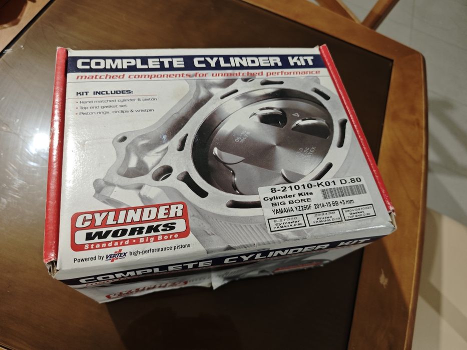 Cilindro e pistão Yamaha yzf 250