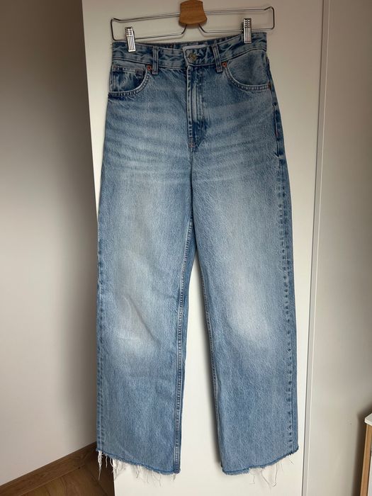 Szerokie spodnie Zara S