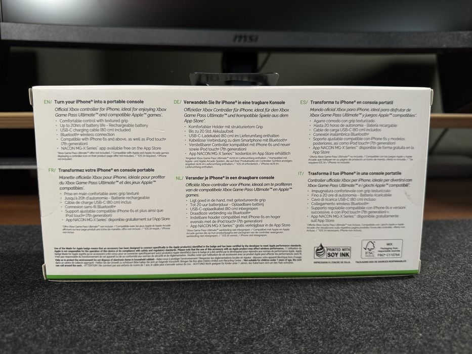 Nacon comando MG-X Iphone