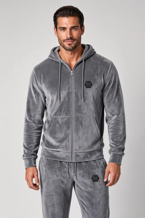 Dresy meskie welurowe M L XL XXL
