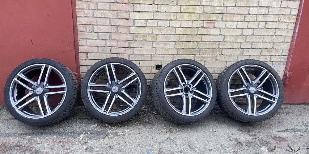 Диски с резиной R20 6.3 amg Мерседес w222 кованные