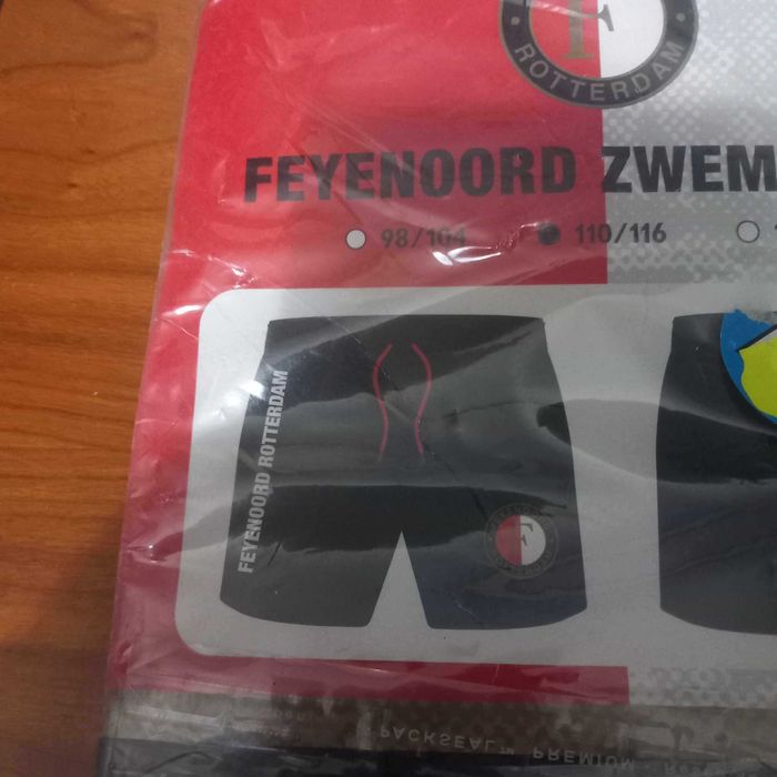 Feyenoord Calções Tamanho 110/116 NOVO