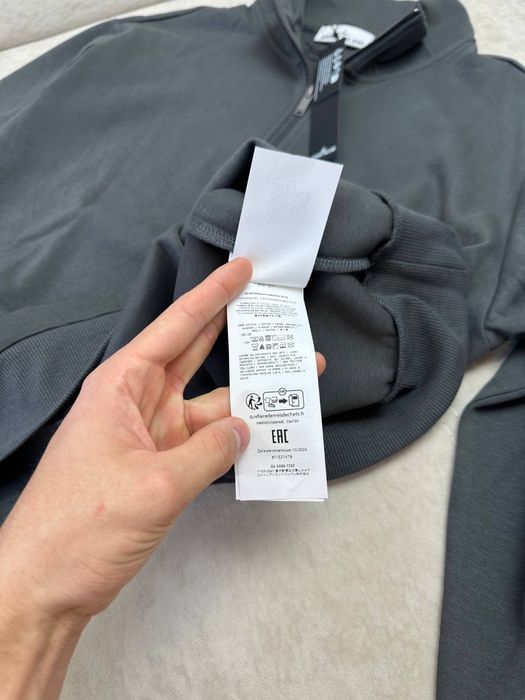 Stone Island 1/3 зіп сірий S, M, L, XL, XXL дроп/опт