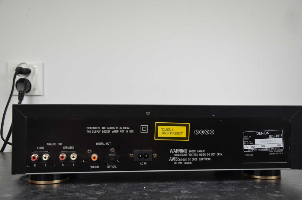 DENON DCD-1015 odtwarzacz CD 2 x PCM61P Alpha  HI END 1995r