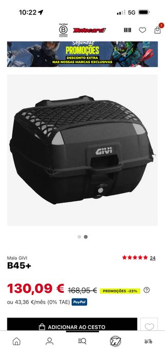 Top Case Givi B45+