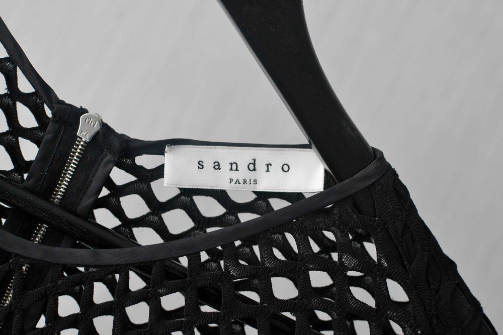 Платье с вырезами Sandro Paris