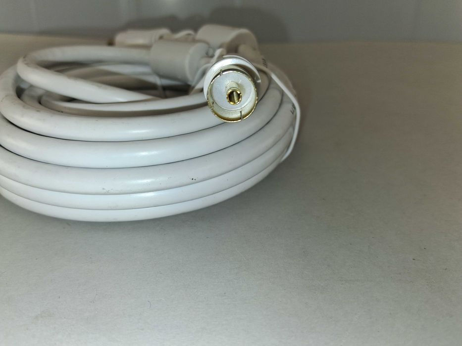 N060 Kabel Antenowy TV Hama Koaksjalny Wtyk-Gniazdo Biały