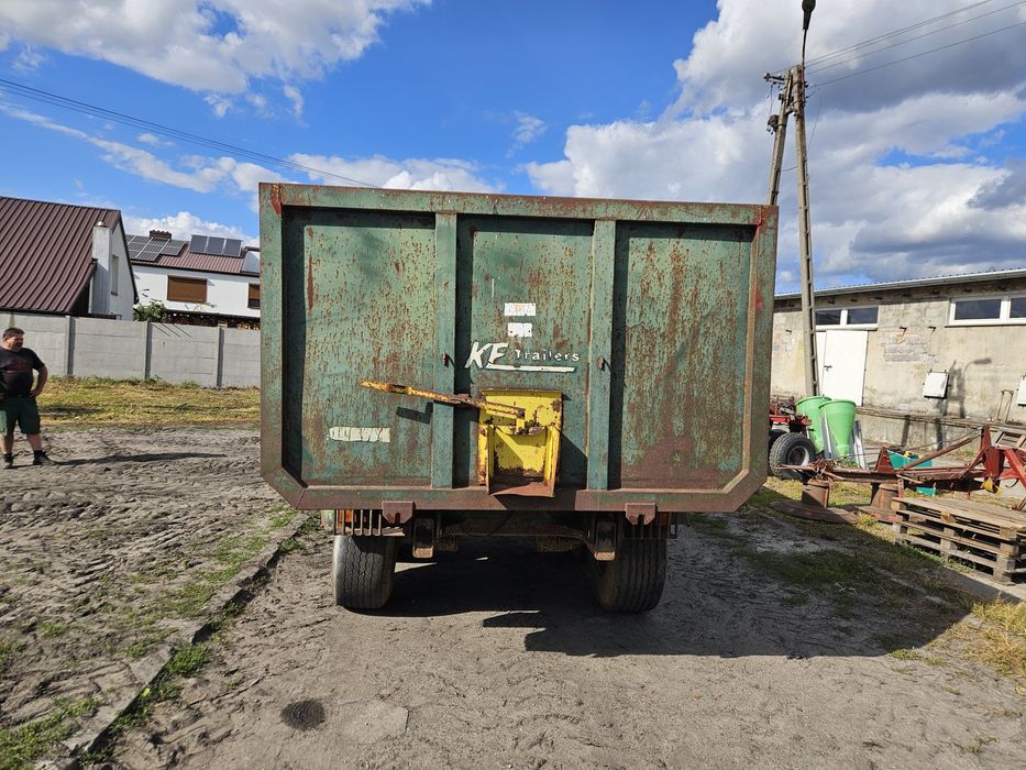 Przyczepa rolnicza tandem 14t