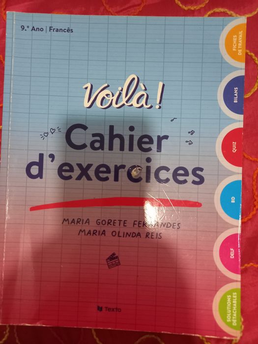 Apenas o caderno de Atividades de Francês.