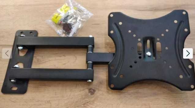 Кронштейн для телевізора 14" 22" 24" 28" 32" 40" 42" настінний поворотний GREELITE CP-302S Кріплення для телевізора на стіну Кріплення для монітора