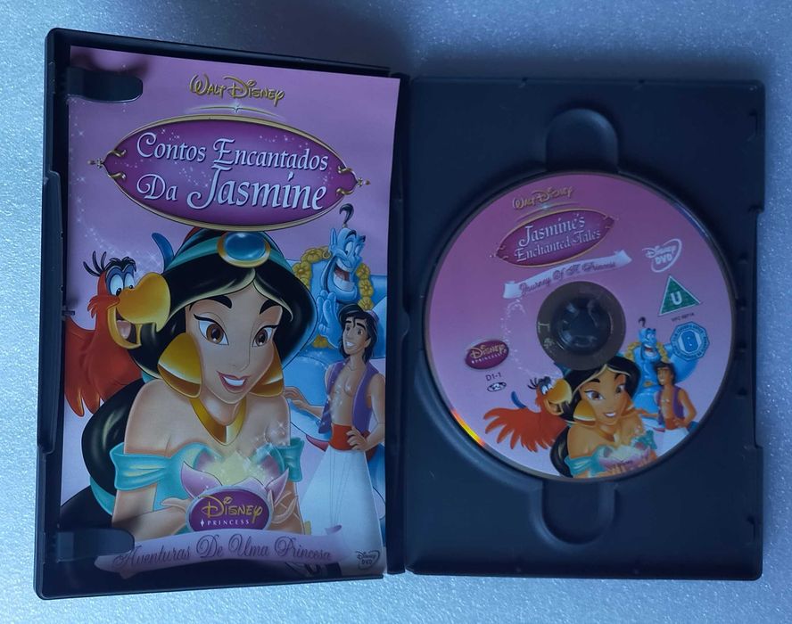 Dvd- Contos Encantados Da Jasmine