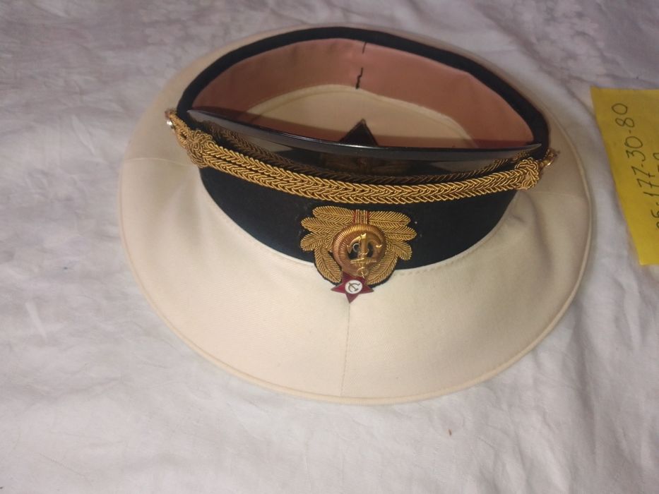 Фуражка морская ВМФ офицерская парадная ссср.
