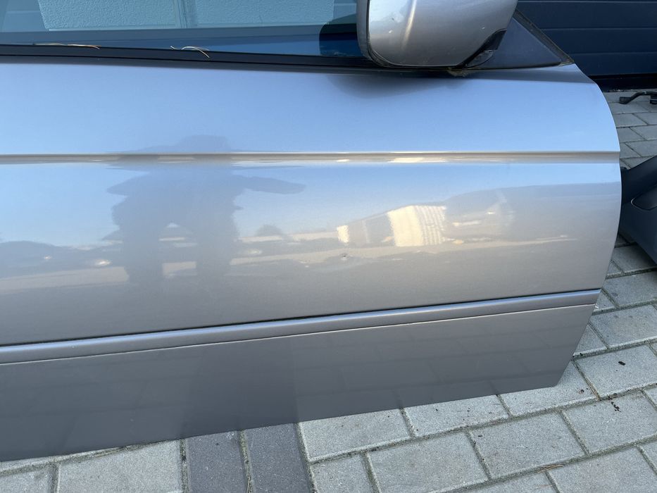 Bmw e46 compact drzwi prawe silbergrau metallic