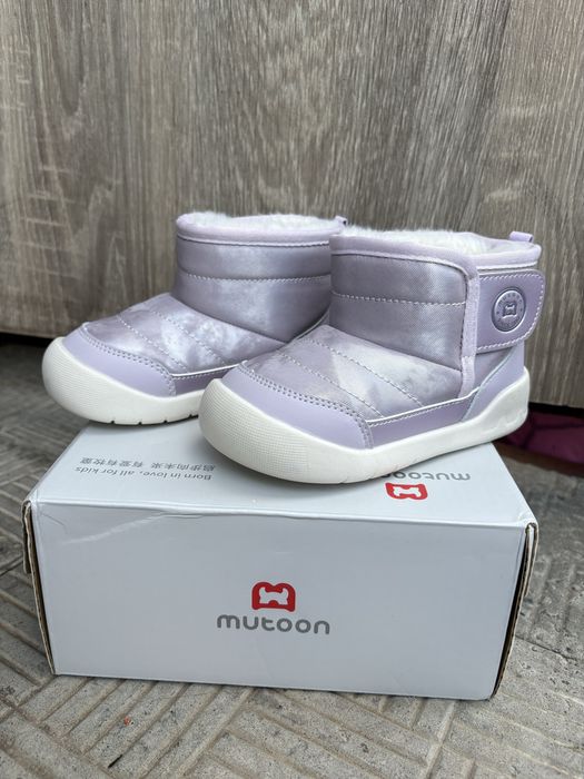 Зимові дитячі ботинки, угги, чоботи, mutoon, 22р., 14.5см, нові