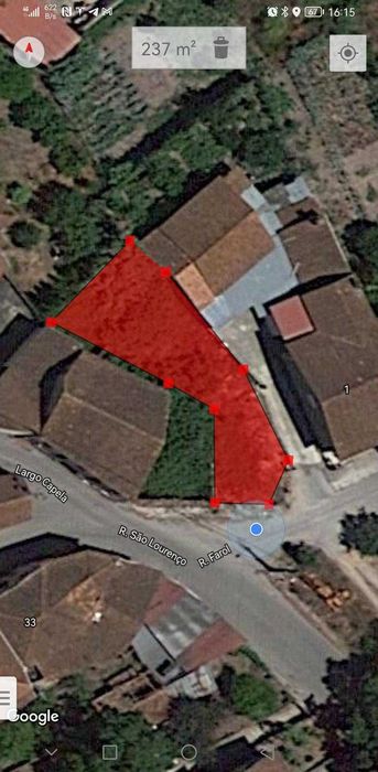 Lote Terreno Urbano 260 m² em Canedo (Mealhada) – A1/IC2