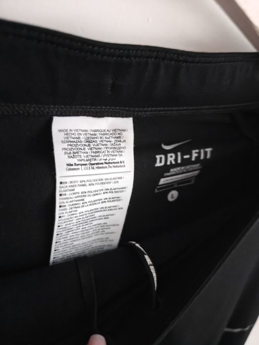 Nike legginsy sportowe męskie długie L