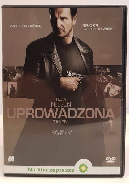 Uprowadzona film DVD PL Liam Nesson