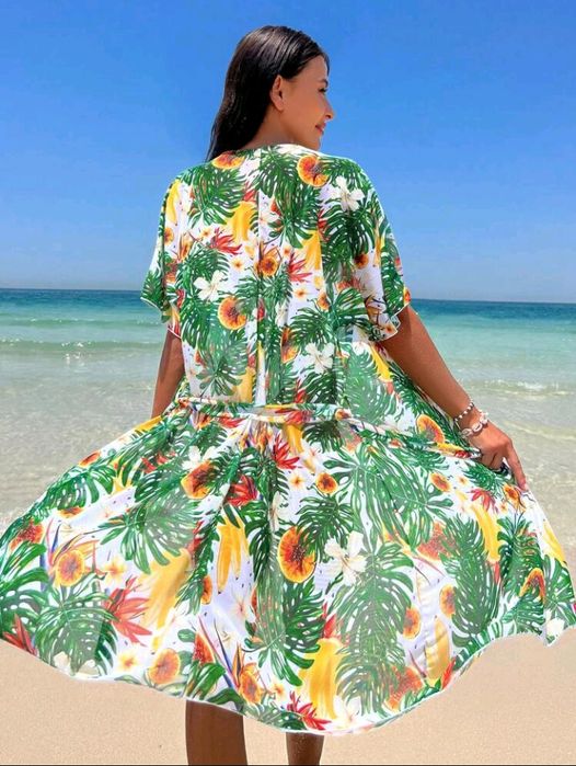 L - MODNA Tunika plażowa Premium- Wysyłka OLX dostępna