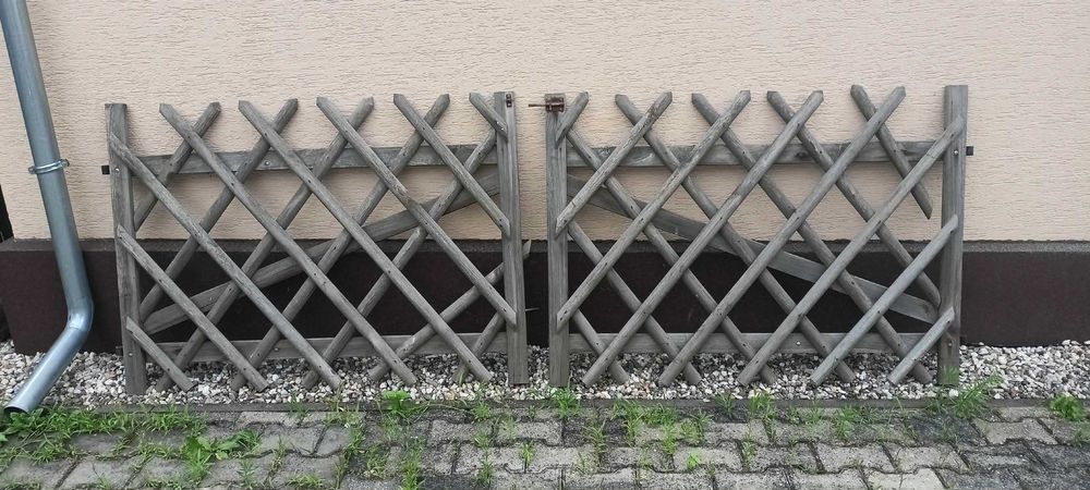 Brama drewniana myśliwska