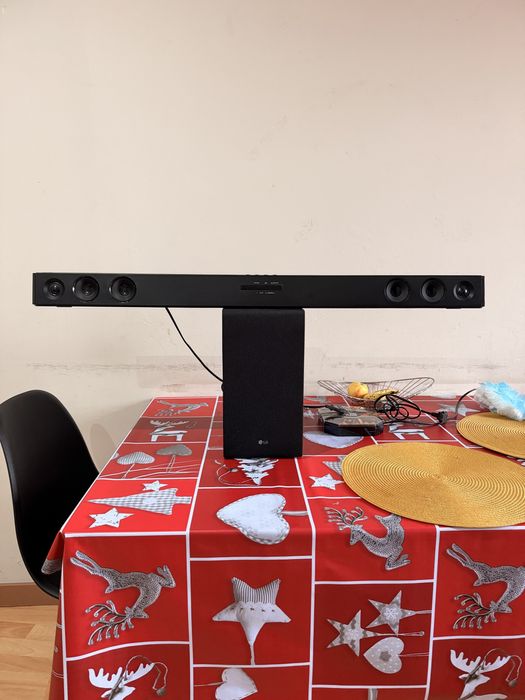 Soundbar LG com subwoofer