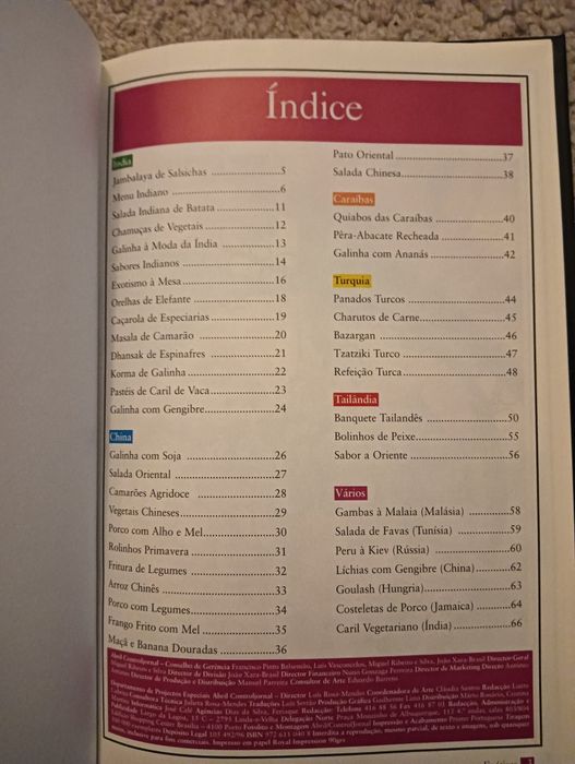 Receitas Exóticas	Col. As melhores receitas internacionais 	Como Novo!