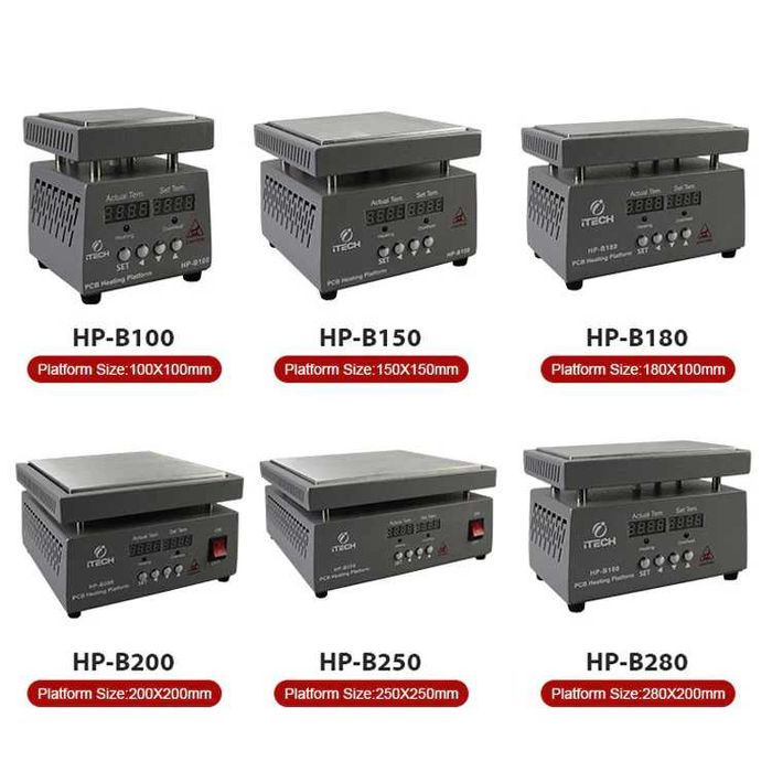 Placa de aquecimento profissional ITECH-SMT HP-B150 nova c/ garantia