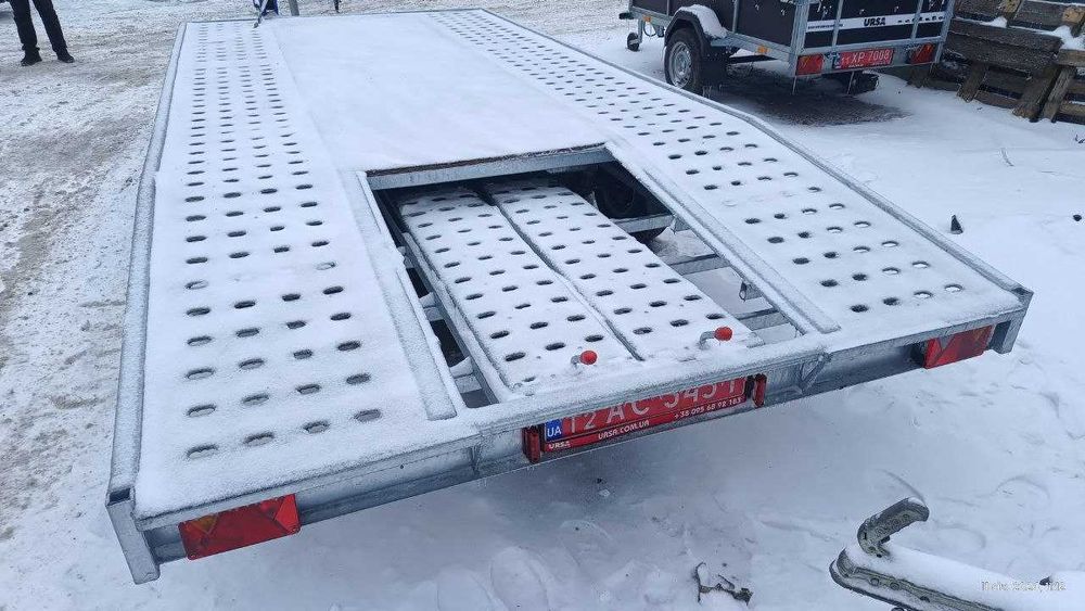 Причіп евакуатор. Лафет.