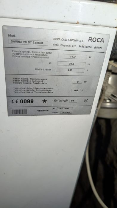 Sistema de aquecimento a gasóleo - COMPLETO