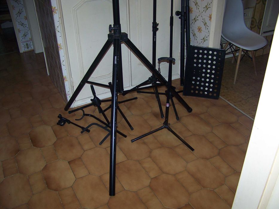 tripés para equipamento de audiovisual