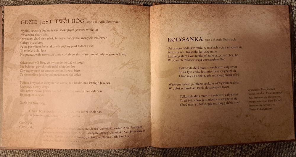 Płyta CD Ania Szarmach "inna"