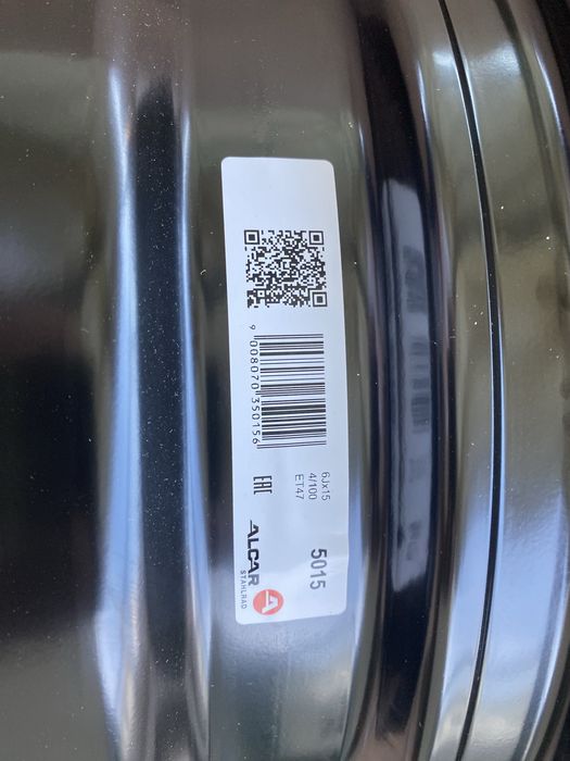 Jante de Aço Alcar 4 furos nova