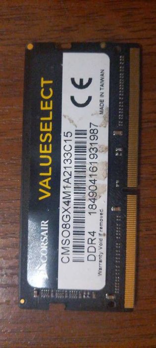 Оперативна пам'ять для ноутбуків Corsair 8 GB 2133MHz