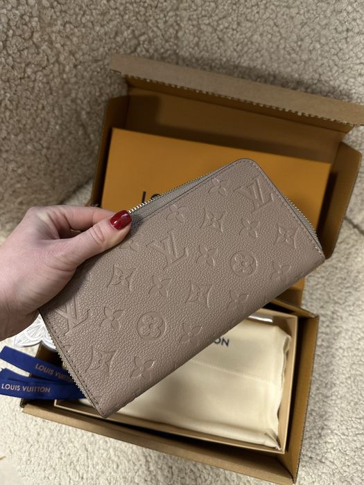 Гаманець портмоне кошелек бежевий жіночий луи louis vuitton