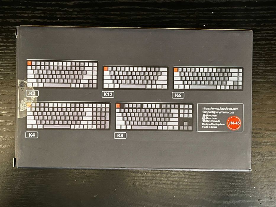 Кейкапи Keychron OEM Dye-Sub PBT Keycap Set - Wheat Grey