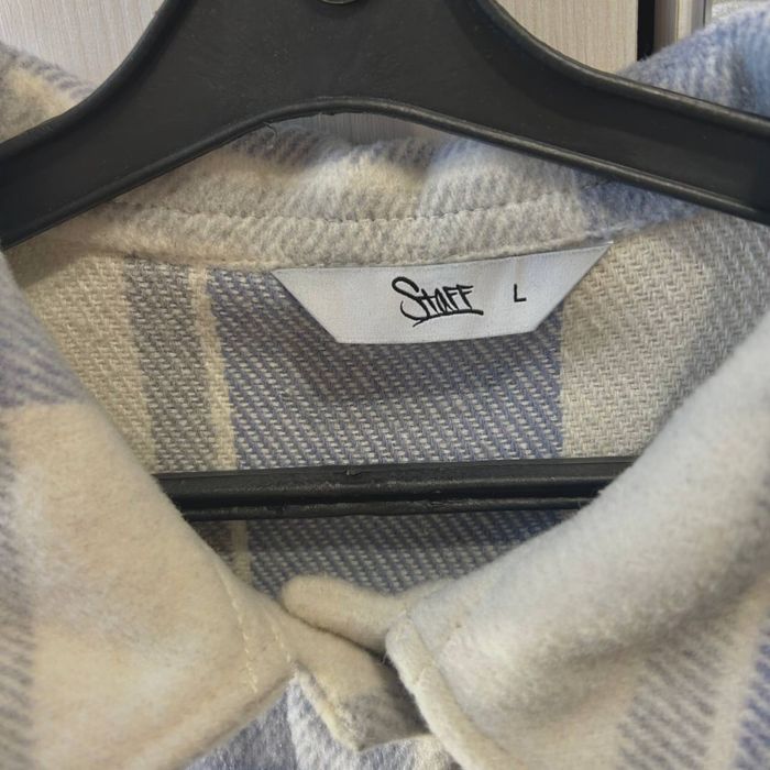 Cotton Flanner Shirt Staff    тепла сорочка стаф  S-M ( чол)  L ( жін)