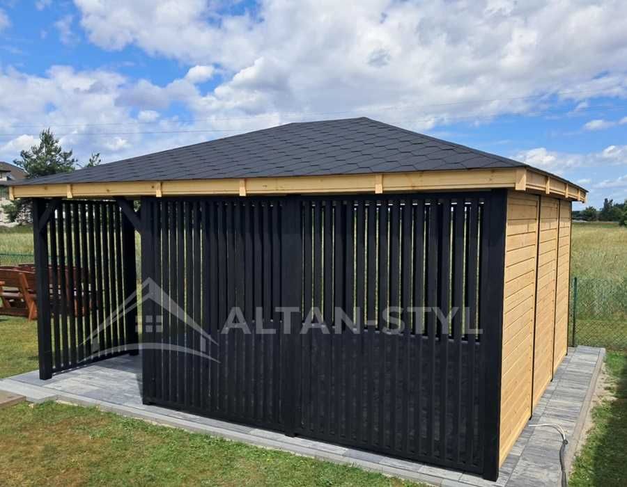 Altany,altanki, wiaty, altana ogrodowa EMMA 4x5m PRODUCENT