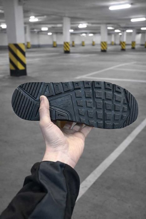(2244) SALE Кросівки Nike Air Max сірі з чорним (43 44 45) найк