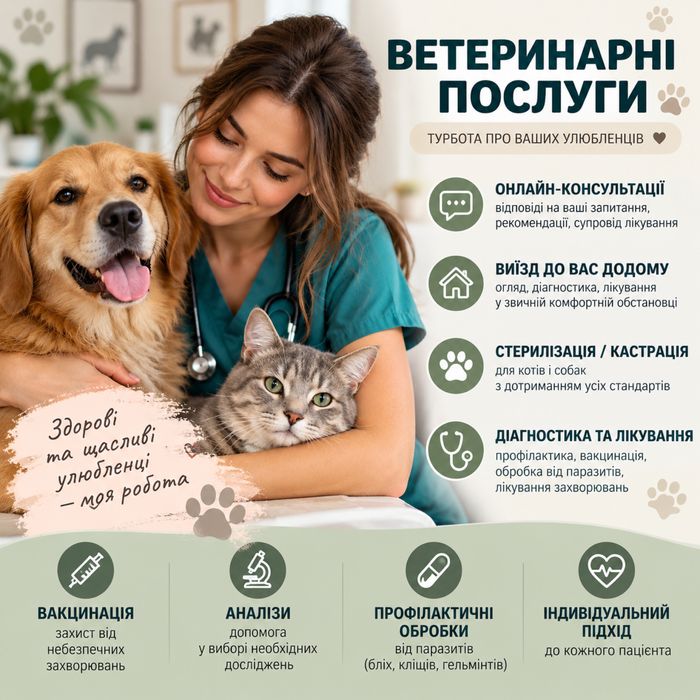 Ветеринарні послуги