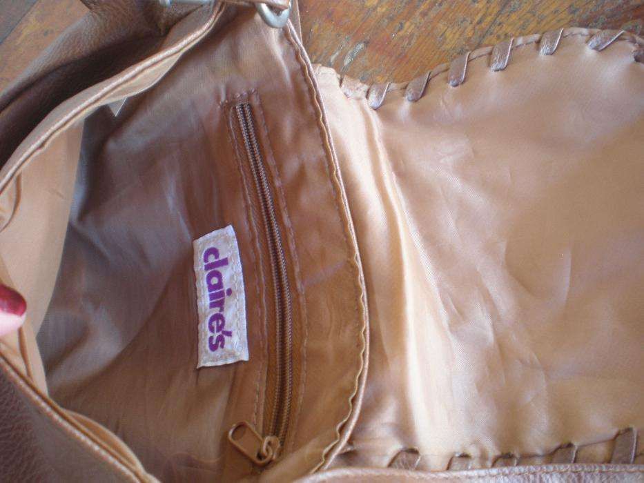 Carteira tiracolo castanha