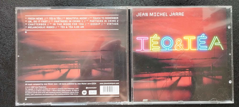 Jean Michael Jarre 15 płyt kompaktowych
