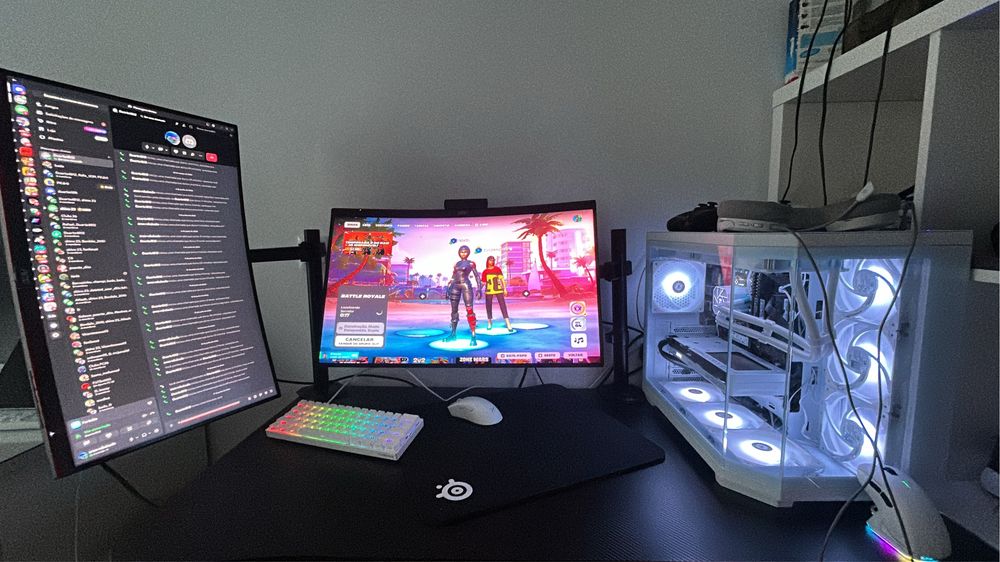 PC Gaming Ryzen 7 5800X | RTX 5060 AERO White | 1TB SSD