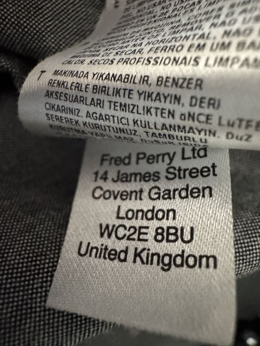 Fred Perry куртка. Стан 5/5