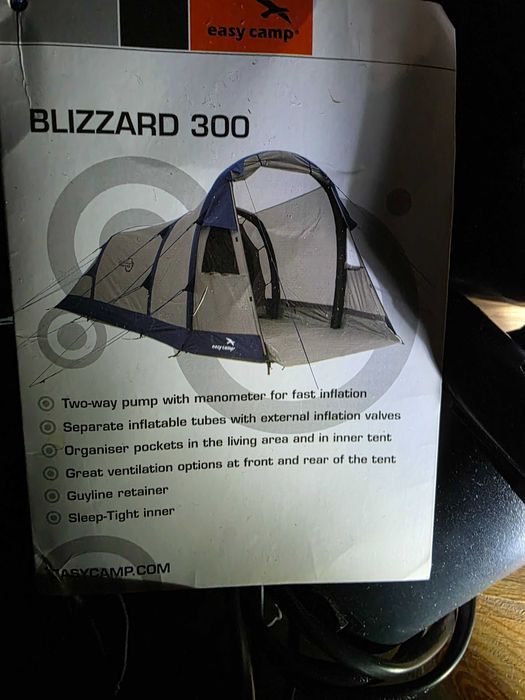 Namiot turystyczny 3 osoby Blizzard 300 Easy Camp