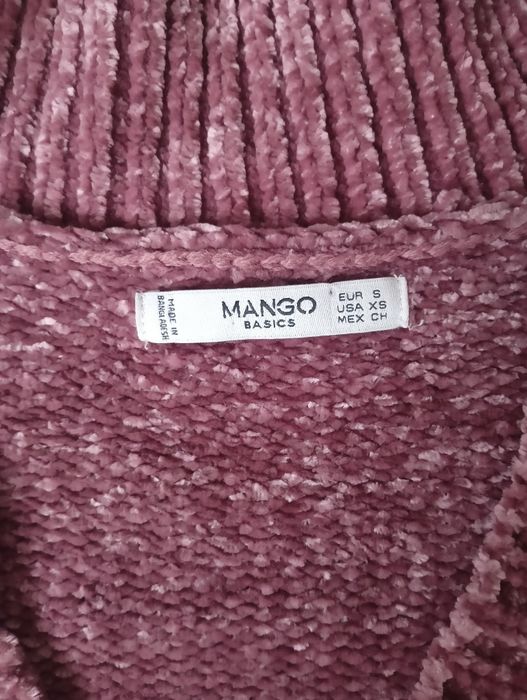 Piękny ciepły sweter Mango, gruby sweter, sweterek, sweter oversize, M