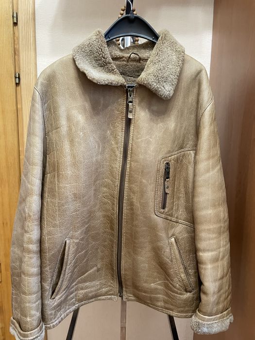 Дубленка натуральная б/у мужская