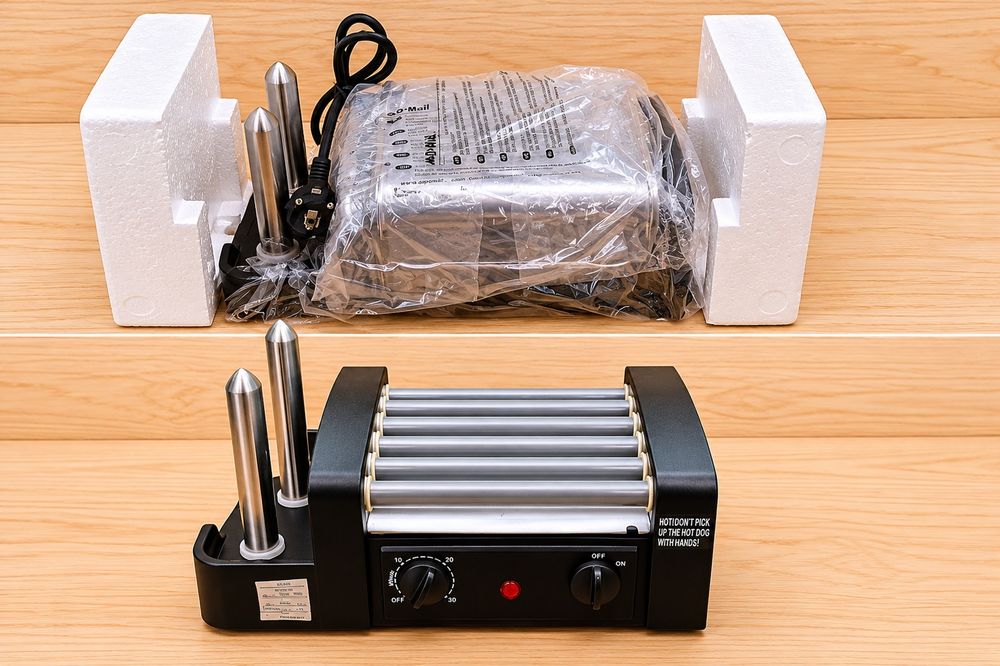 Máquina de Hot Dogs / Roller Grill – NOVA